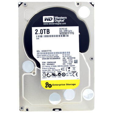 Western Digital RE 2TB WD2001FYYG SAS 32MB 7200 RPM 3.5'' Zoll