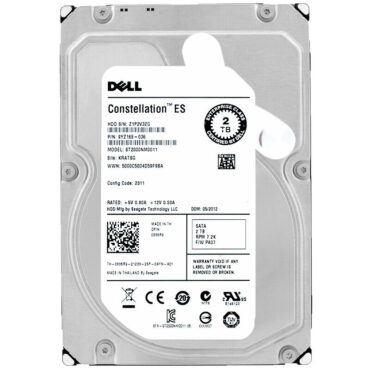 Festplatte Dell 2TB ST2000NM0011 64MB Cache 7200Rpm Sata III 3,5" Zoll 0835R9