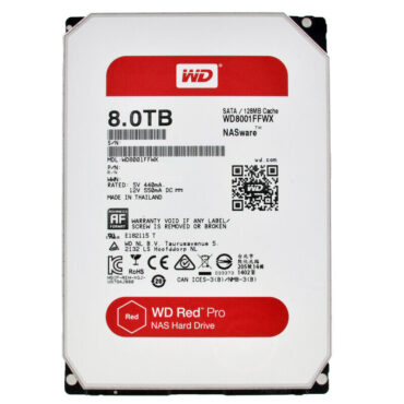 WD RED PRO 8TB WD8001FFWX SATA 6Gb/s 128MB 7200 RPM 24/7 3.5''