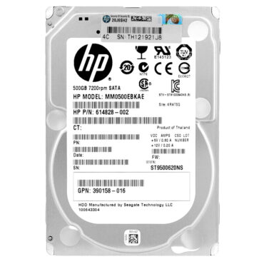 Festplatte HP MM0500EBKAE 500GB 7200 RPM SATA II 2.5'' Zoll 614828-002