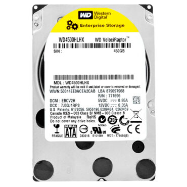 Festplatte WD 450GB WD4500HLHX 32Mb Cache 10000Rpm Sata III 2,5" Zoll