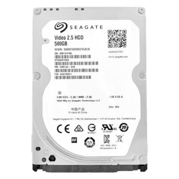 Festplatte Seagate 500Gb ST500VT000 16Mb Cache 5400Rpm Sata II 2.5" Zoll