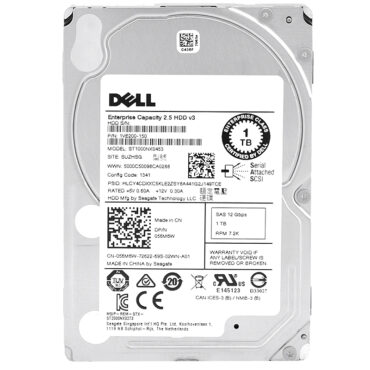 Festplatte Dell 1TB ST1000NX0453 128Mb Cache 7200Rpm Sas III 2.5" 056M6W