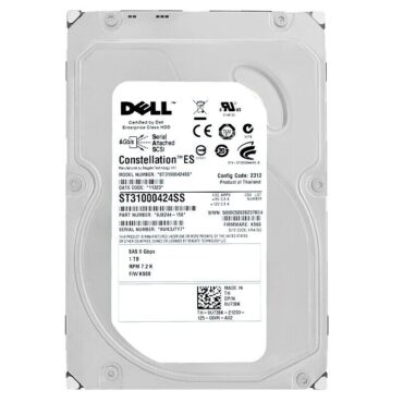 Festplatte Dell ST31000424SS 1TB 7200Rpm SAS II 3,5" Zoll 0U738K