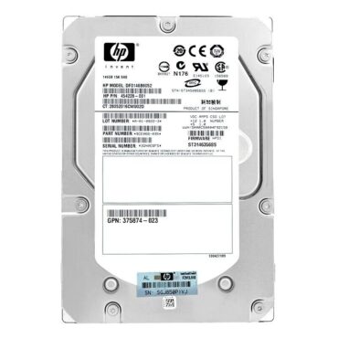 HP 146GB DF0146B8052 15000RPM Sas 3,5"Zoll 454228-001