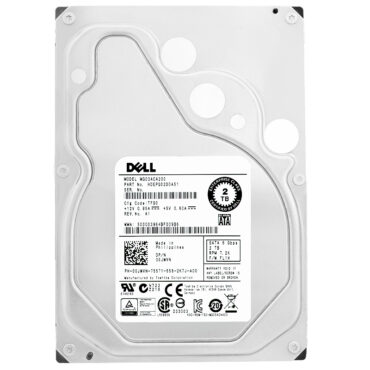 Festplatte Dell MG03ACA200 2TB Sata III 7200Rpm 128MB 3,5" Zoll 00JWVN