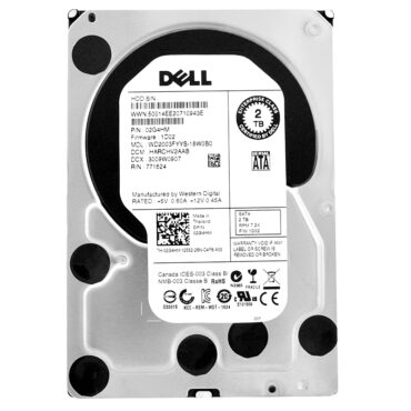 Festplatte Dell 02G4HM 2TB Sata II 64Mb Cache WD2003FYYS 3.5"