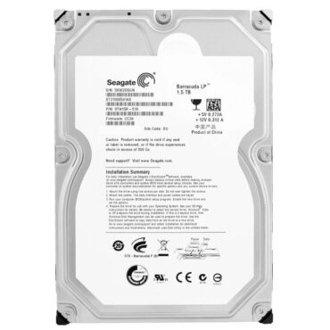 Festplatte Seagate ST31500541AS Sata II 1.5TB 5.9k 32MB 3.5''