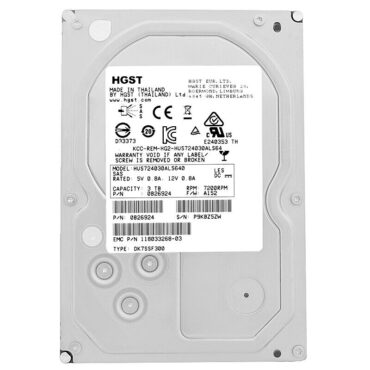 HGST Ultrastar 7K4000 HUS724030ALS640 3TB 64mb 7200Rpm SAS II 3.5'' Zoll