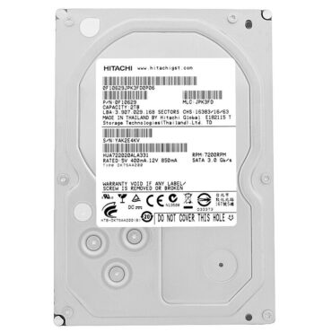 Festplatte Hitachi HUA722020ALA331 2TB 7200Rpm 32MB Sata II 3,5'' Zoll