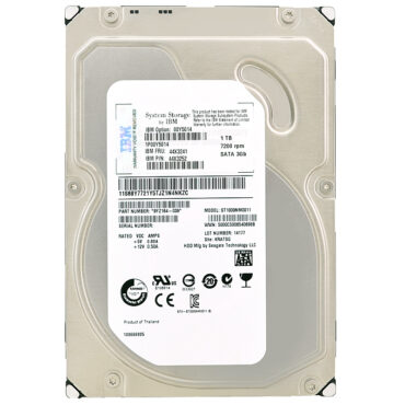 Festplatte IBM 1TB SATA 7.2K 44X3252 ST1000NM0011 3,5" Zoll