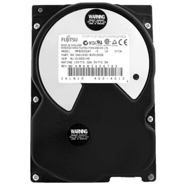 Festplatte Fujitsu MPB3052AT 5.24GB 5,4K ATA 3,5'' Zoll