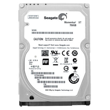 Festplatte Seagate 750Gb ST750LX003 32Mb Cache 7200Rpm Sata II 2,5"