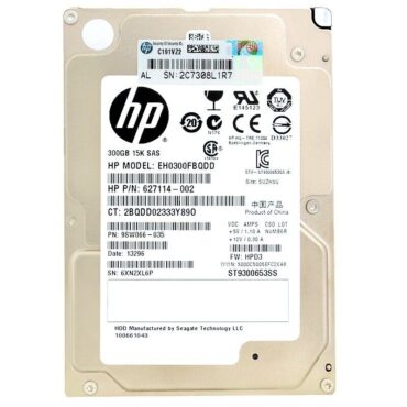 Festplatte HP EH0300FBQDD 300GB 15000Rpm Sas II 2.5'' Zoll 627114-002