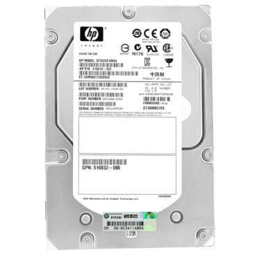 Festplatte HP EF0600FARNA 600GB 6G DP SAS 15000RPM 516810-003