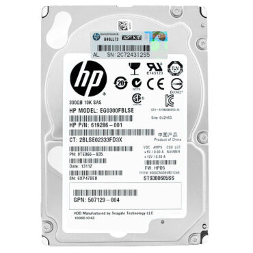 Festplatte HP EG0300FBLSE 300GB 10000RPM SAS II 2.5'' Zoll 619286-001