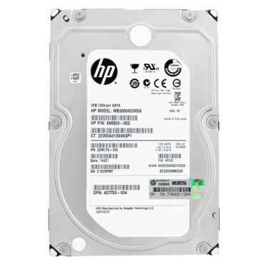 Festplatte HP MB2000GCWDA 2TB 6G 7.2k 3.5'' SATA III  695503-002