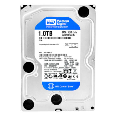 Festplatte Western Digital 1TB WD10EALS 32Mb Cache 7200Rpm Sata II 3,5" Zoll