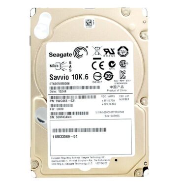 Festplatte Seagate 600GB 64Mb Cache 10 000Rpm Sas 2,5'' Zoll ST600MM0006