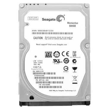 Festplatte Seagate 500Gb ST9500423AS 16Mb Cache 7200Rpm Sata II 2,5"