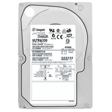 Festplatte Seagate ST336607LW 36GB 10000Rpm ULTRA320 68-PIN 3,5" Zoll