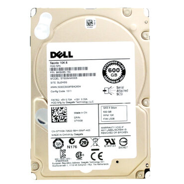 Festplatte Dell ST600MM0006 600GB 10000Rpm Sas II 2.5'' Zoll 07YX58