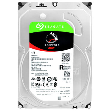 Festplatte Seagate 4Tb ST4000VN006 256Mb Cache 5400Rpm Sata III 3,5" Zoll