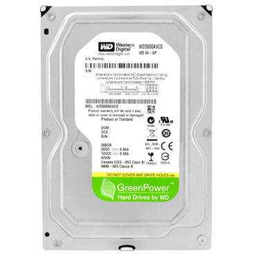 Festplatte Western Digital 500GB WD5000AVCS 7200U/min 16MB Sata II 3,5''