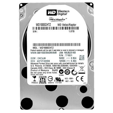 WD Velociraptor WD1000CHTZ 1TB SATA III 64MB 10000 RPM 2.5''