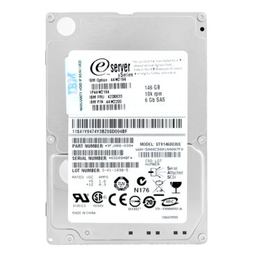 Festplatte IBM ST9146803SS 146GB 10000Rpm Sas II 2.5'' Zoll 42D0633 44W2200