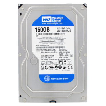 Festplatte Western Digital WD1600AAJS 160GB 7200U/min 8MB Sata II 3,5" Zoll