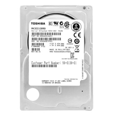 Festplatte Toshiba 300Gb MK3001GRRB 32 Mb Cache 15 000Rpm Sas II 2,5" Zoll