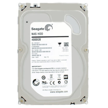 Seagate 4TB ST4000VN000 NAS 5900 RPM 64MB Sata III 3,5" Zoll