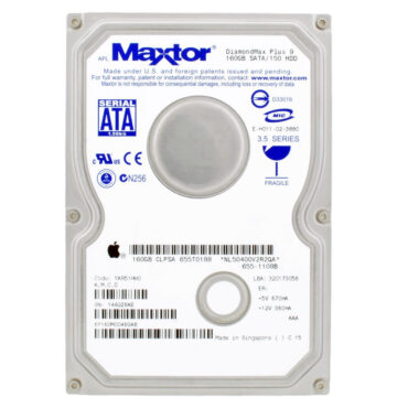 Festplatte Maxtor 160GB DiamondMax Plus 9 YAR51HW0 7200U/min Sata 8MB 3,5" Zoll