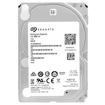 Seagate ST1000NX0423 1TB 128Mb Cache 7200Rpm Sata III 2,5" Enterprise