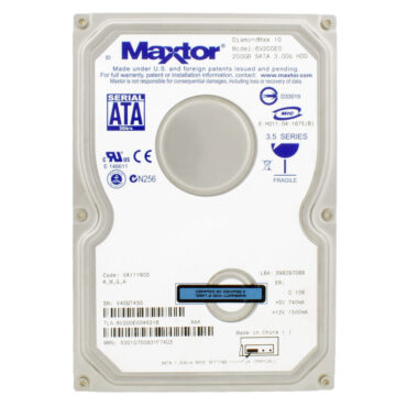 Festplatte Maxtor 200GB DiamondMax 10 7200U/min Sata II 8MB 6V200E0 3,5 Zoll