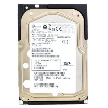 Festplatte Dell MAX3147RC 146GB SAS 16Mb Cache 15000Rpm 3.5'' Zoll 0M8034