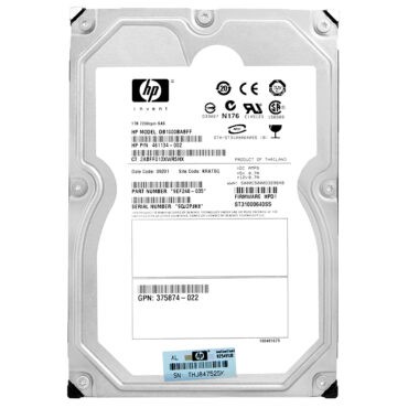 Festplatte HP DB1000BABFF 1Tb 7200Rpm Sas 3.5'' Zoll 461134-002