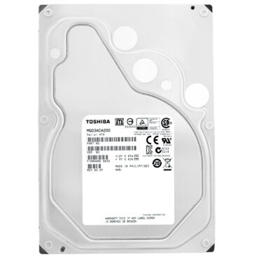 Festplatte Toshiba MG03ACA200 2TB Sata III 7200Rpm 64MB 3,5" Zoll