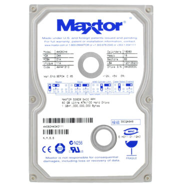 Maxtor 4W060H4 536DX 60GB 5400RPM Ata 100 3.5" Zoll