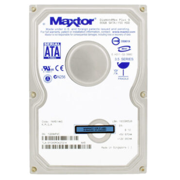Maxtor DiamondMax Plus 9 80GB 7200U/min Sata 8MB 3,5" Zoll