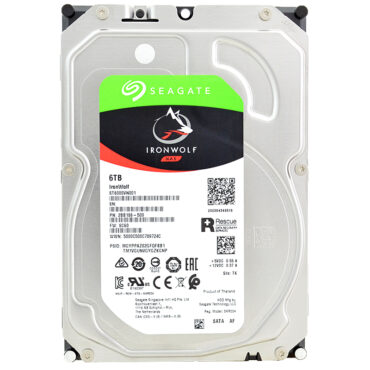 Festplatte Seagate ST6000VN001 6Tb 256Mb Cache 5400Rpm Sata III 3,5'' Zoll