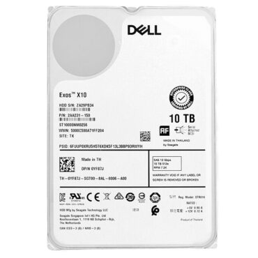 Festplatte Dell ST10000NM0256 256Mb Cache 7200Rpm 10Tb Sas III 0YF87J 3,5" Zoll