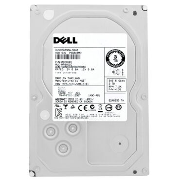 Dell HUS724030ALS640 3TB 64mb 7200Rpm SAS II 3.5'' Zoll 0MY58D