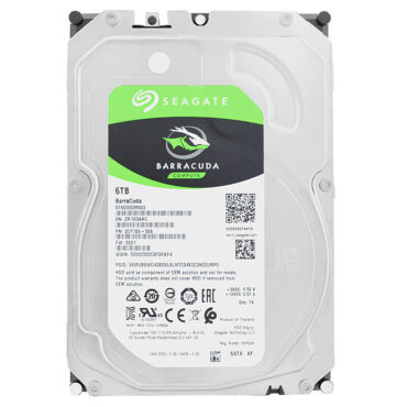 Festplatte Seagate 6Tb ST6000DM003 256Mb Cache 7200Rpm Sata III 3,5" Zoll