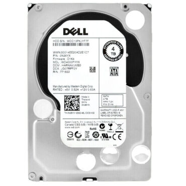 Festplatte Dell 4TB WD4000FYYX 64 Mb 7200Rpm Sata III 3,5" Zoll 0N36YX