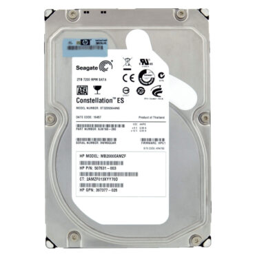 Festplatte HP 2TB MB2000EAMZF 7200U/min 64MB Sata II 3,5" 507631-003