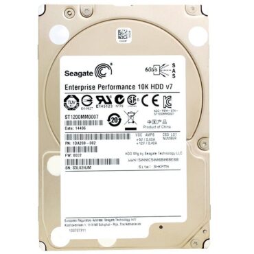 Festplatte Seagate ST1200MM0007 1.2 TB 10 000Rpm Sas II 64Mb Cache 2,5"