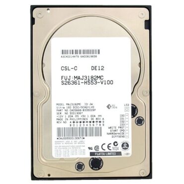 Festplatte Fujitsu MAJ3182MC 18GB U160 SCSI 80Pin 10000Rpm 3.5'' Zoll