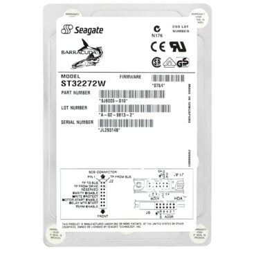 Seagate Barracuda 4XL ST32272W 2.26 GB 68-PIN 7200RPM 3,5" Zoll